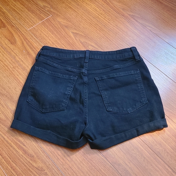 Old Navy High-Waisted Wow Jean Shorts - Black - Picture 5 of 7